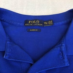 Ralph Lauren Classic Fit Men Blue Shirt Sz 2XL/TTL